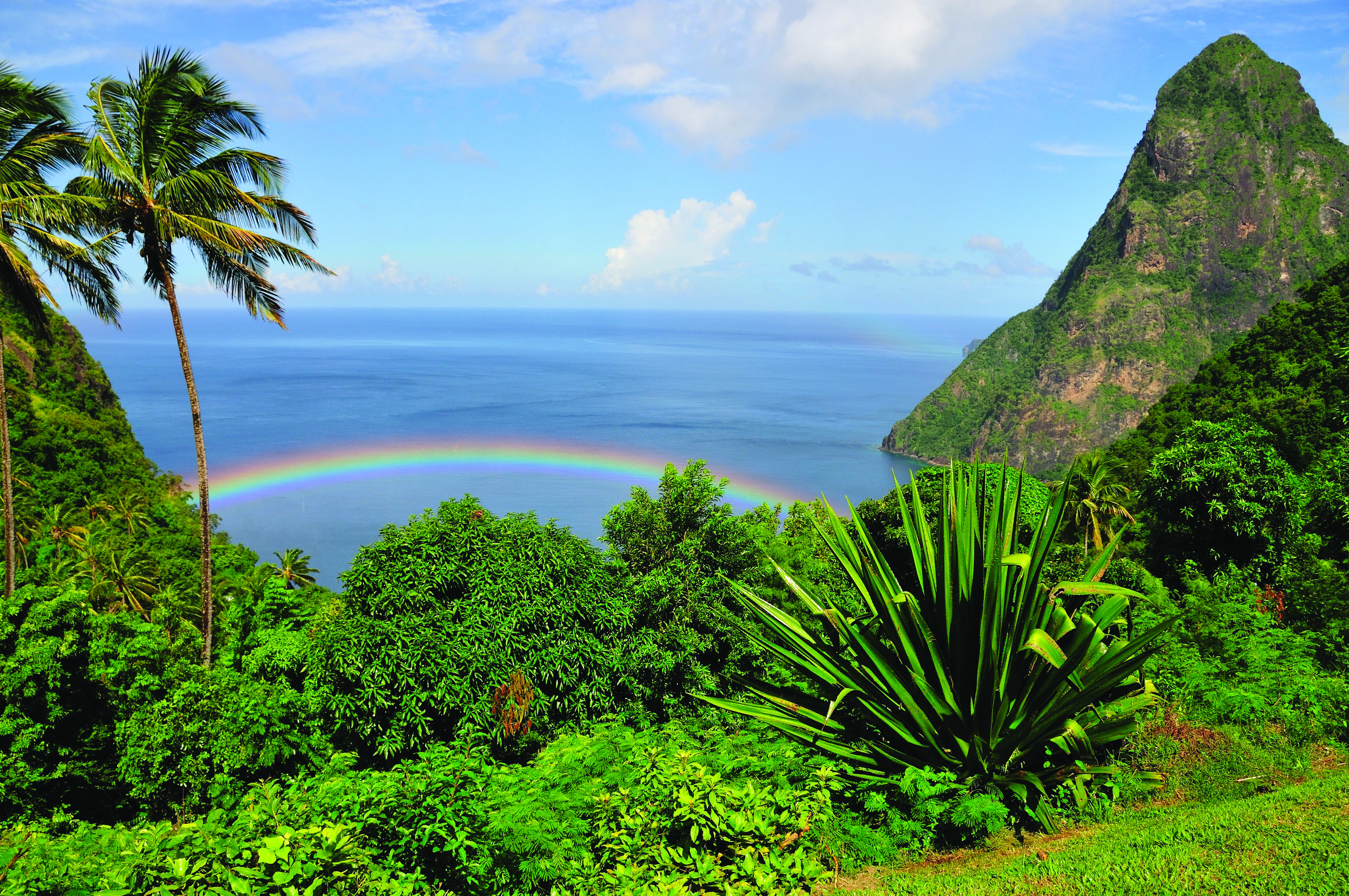 St Lucia bigstock Rainbow in Paradise 31535987