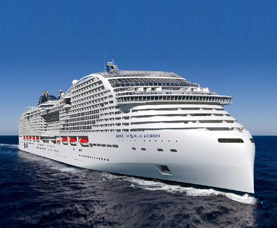 MSC World Europa 560x460