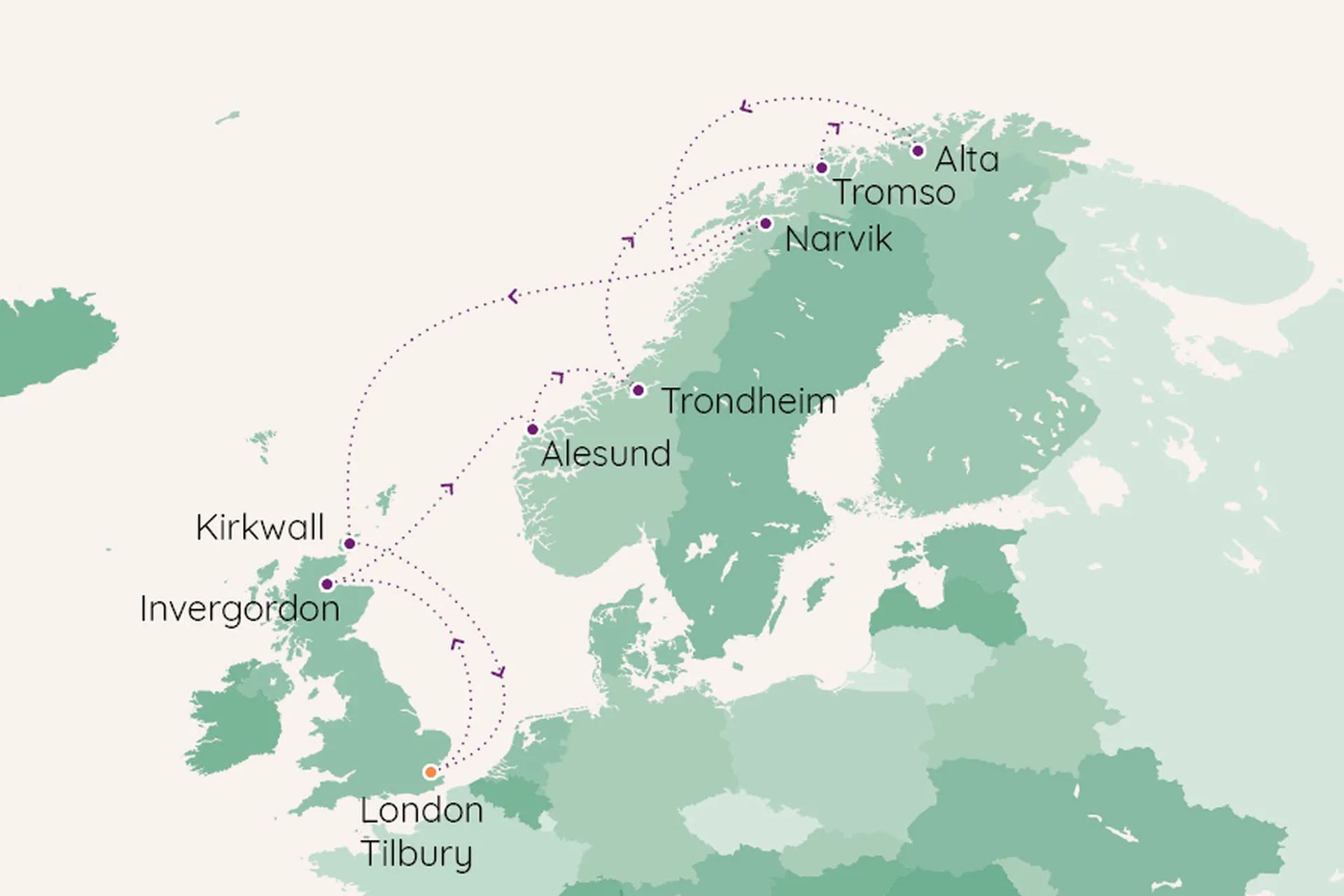 Ambience Itinerary Northern Lights