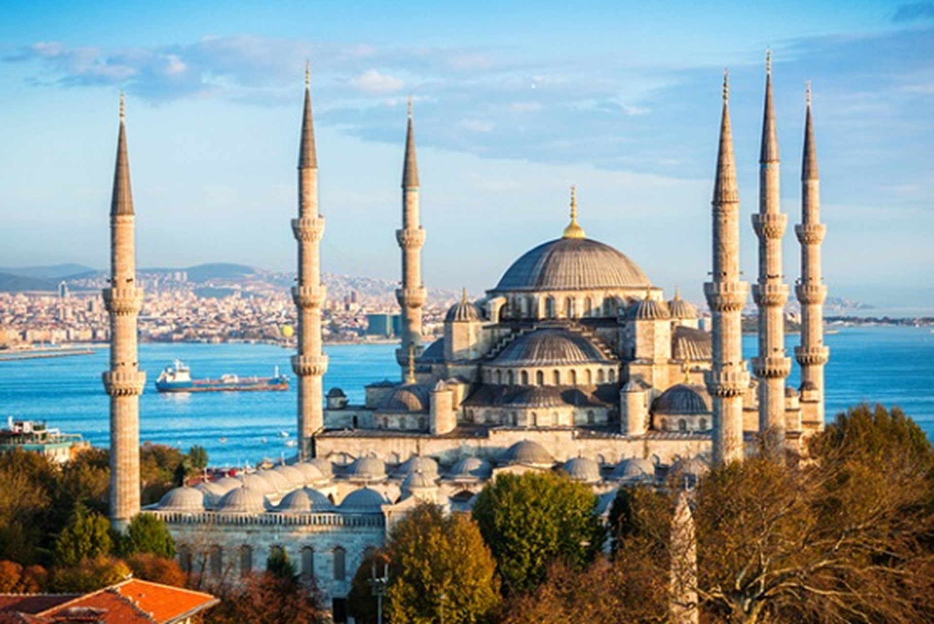 Turkey blue Mosque 1920x1280