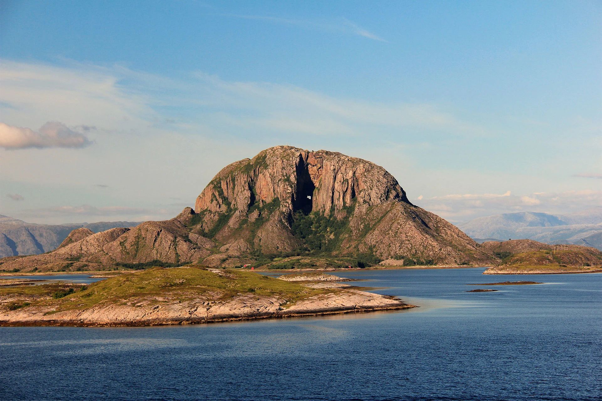Norway Bronnoysund Torghatten