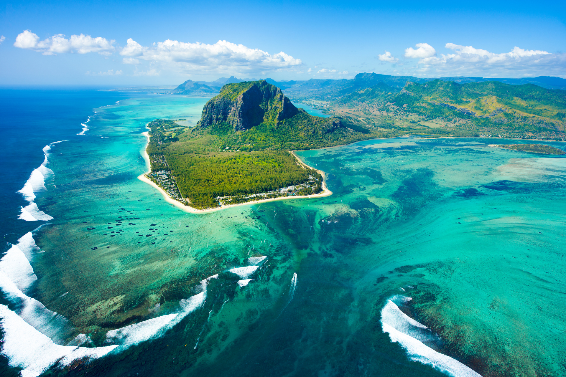 Islands in the sea of Mauritius